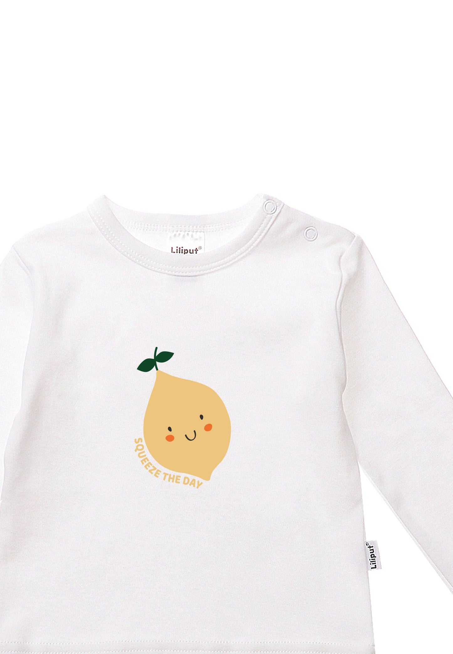 2er-Pack Langarmshirts "Zitrone"
