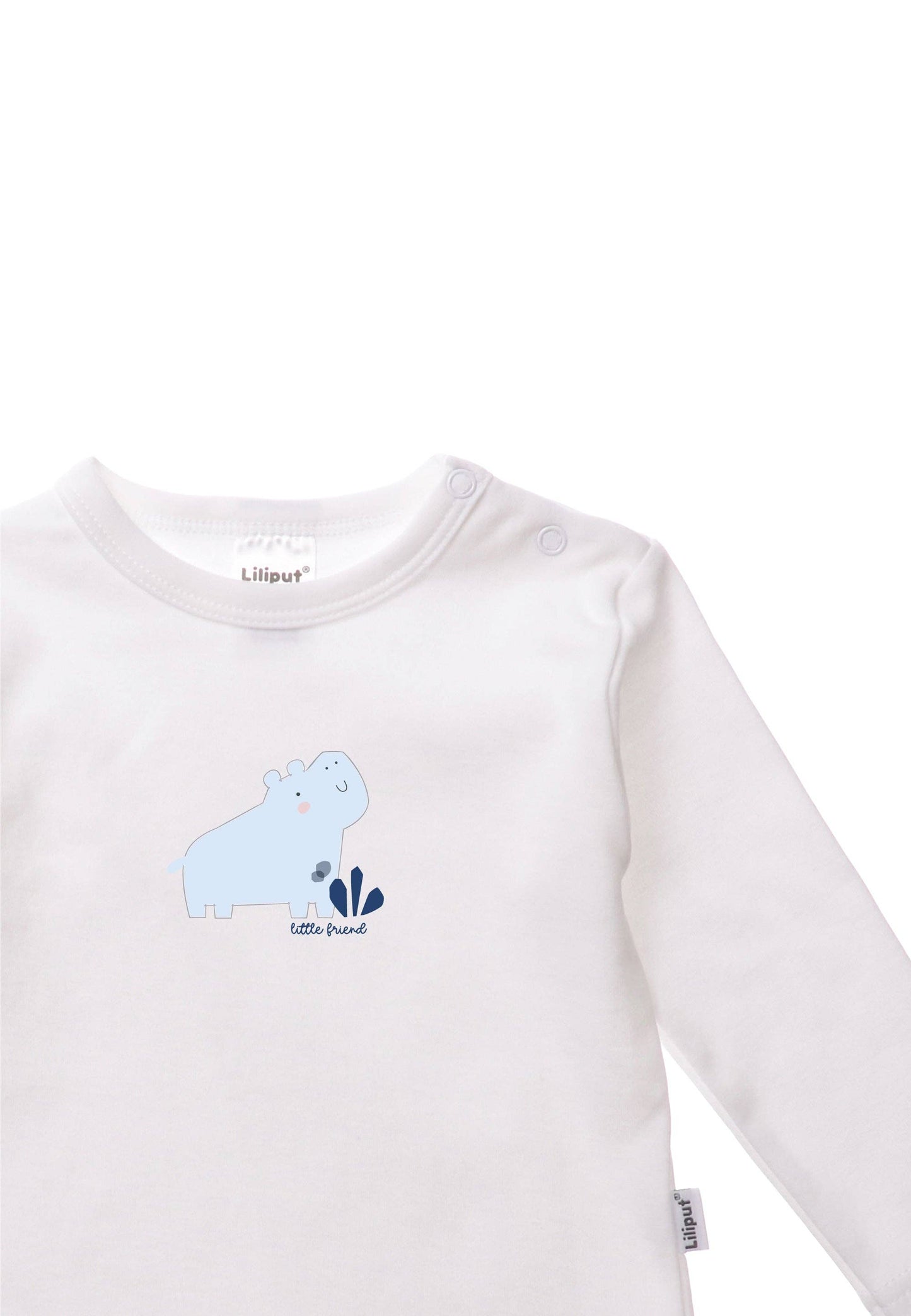 2er-Pack Langarmshirts mit Print Anker