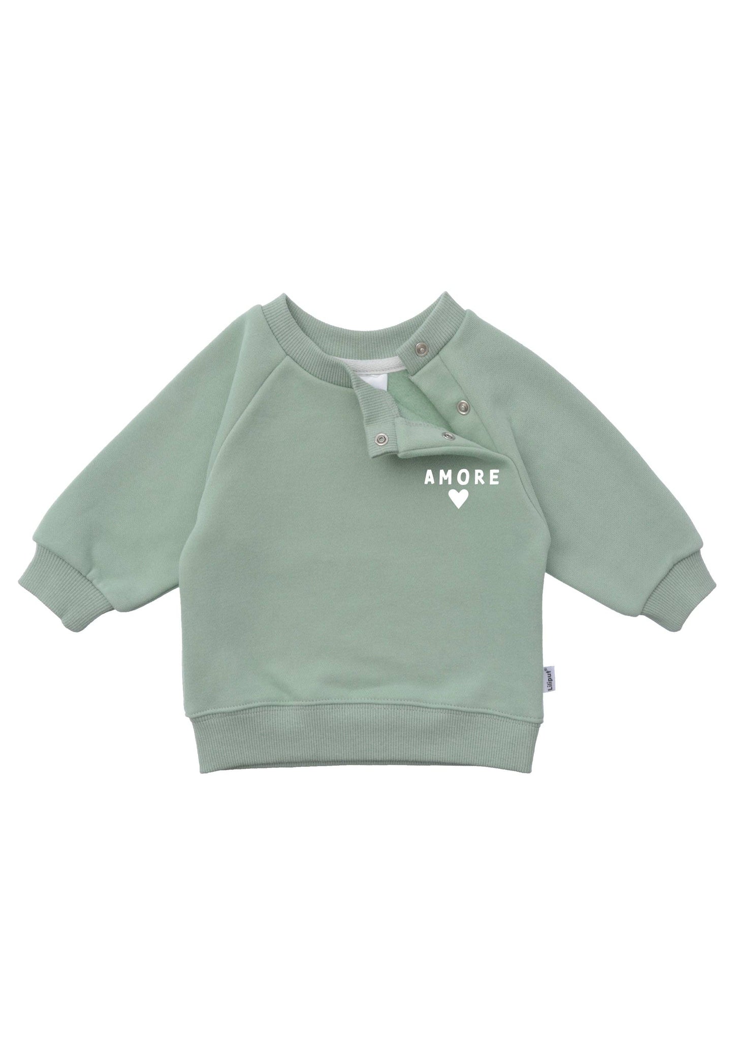 2tlg. Set mit Sweatshirt "amore" und Leggings