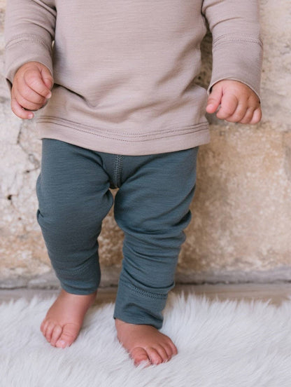 Wollen Baby-Kinderhose - Merinowolle