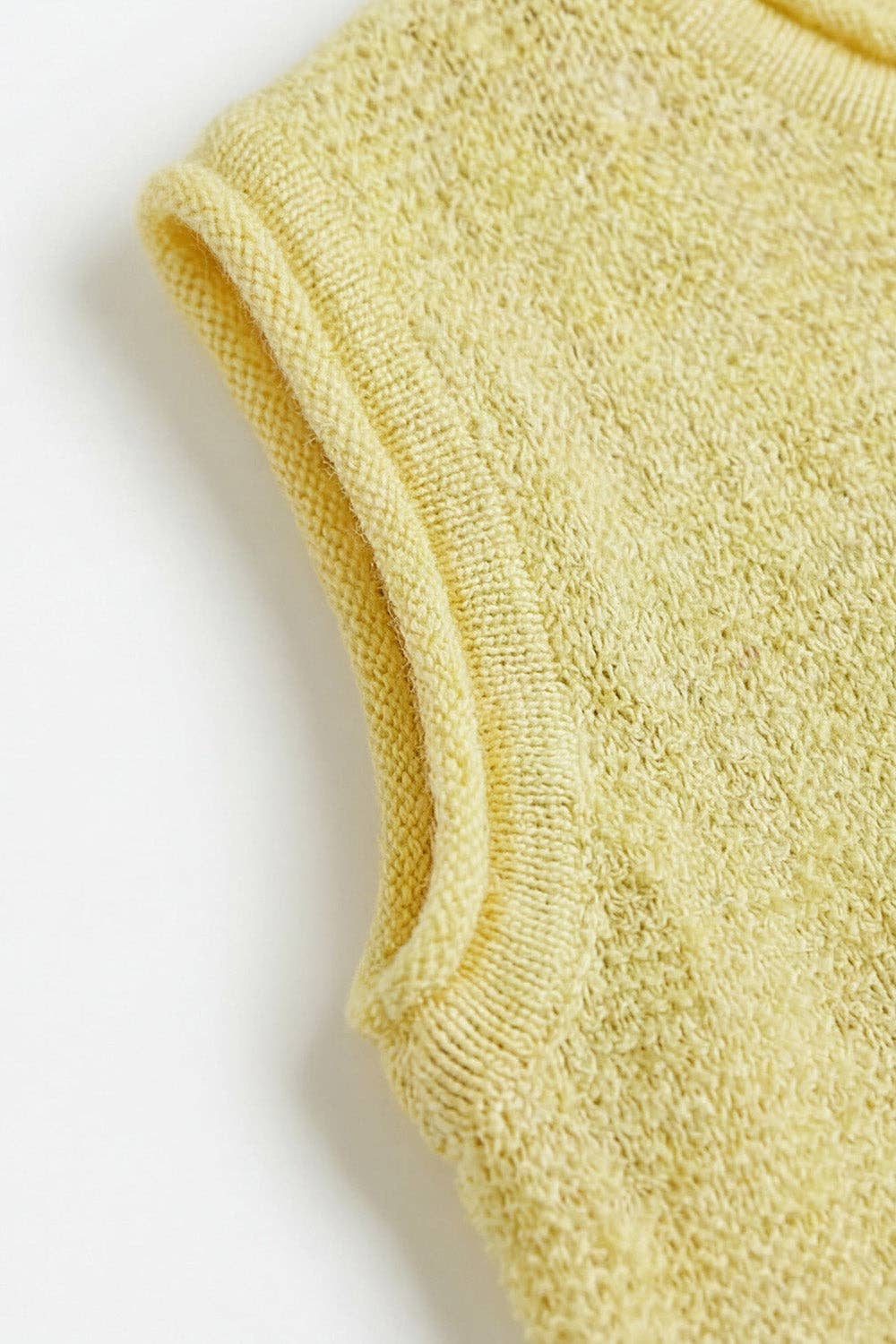 Merinowolle gestrickte Baby-Weste