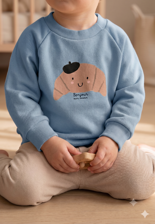 Sweatshirt "croissant"