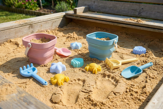 Silikon-Strandspielzeug-Set