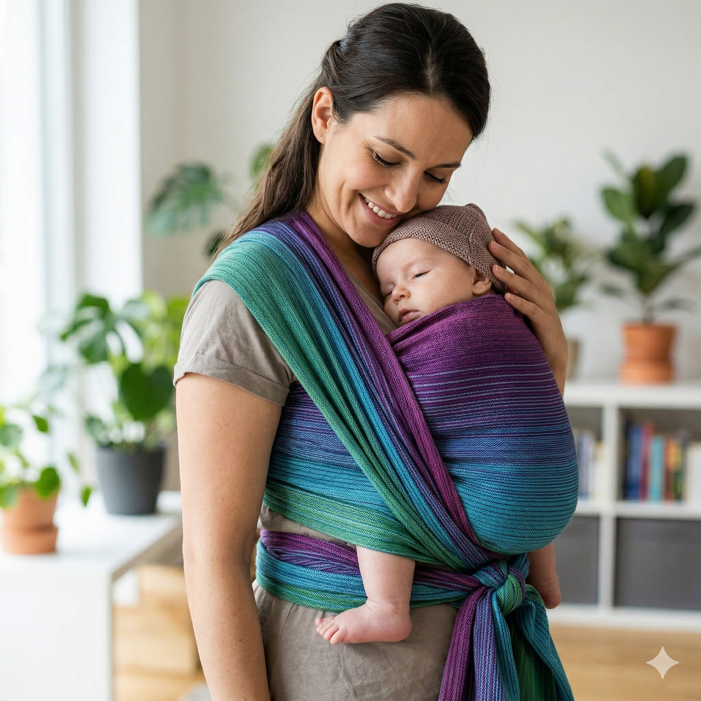 Gewebtes Tragetuch Ocean