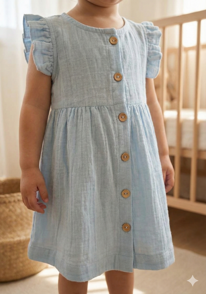 Musselin-Kleid