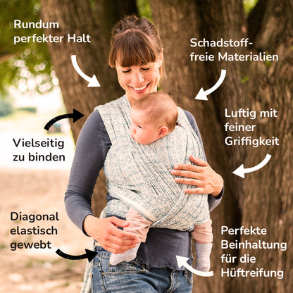 Gewebtes Tragetuch Kipos