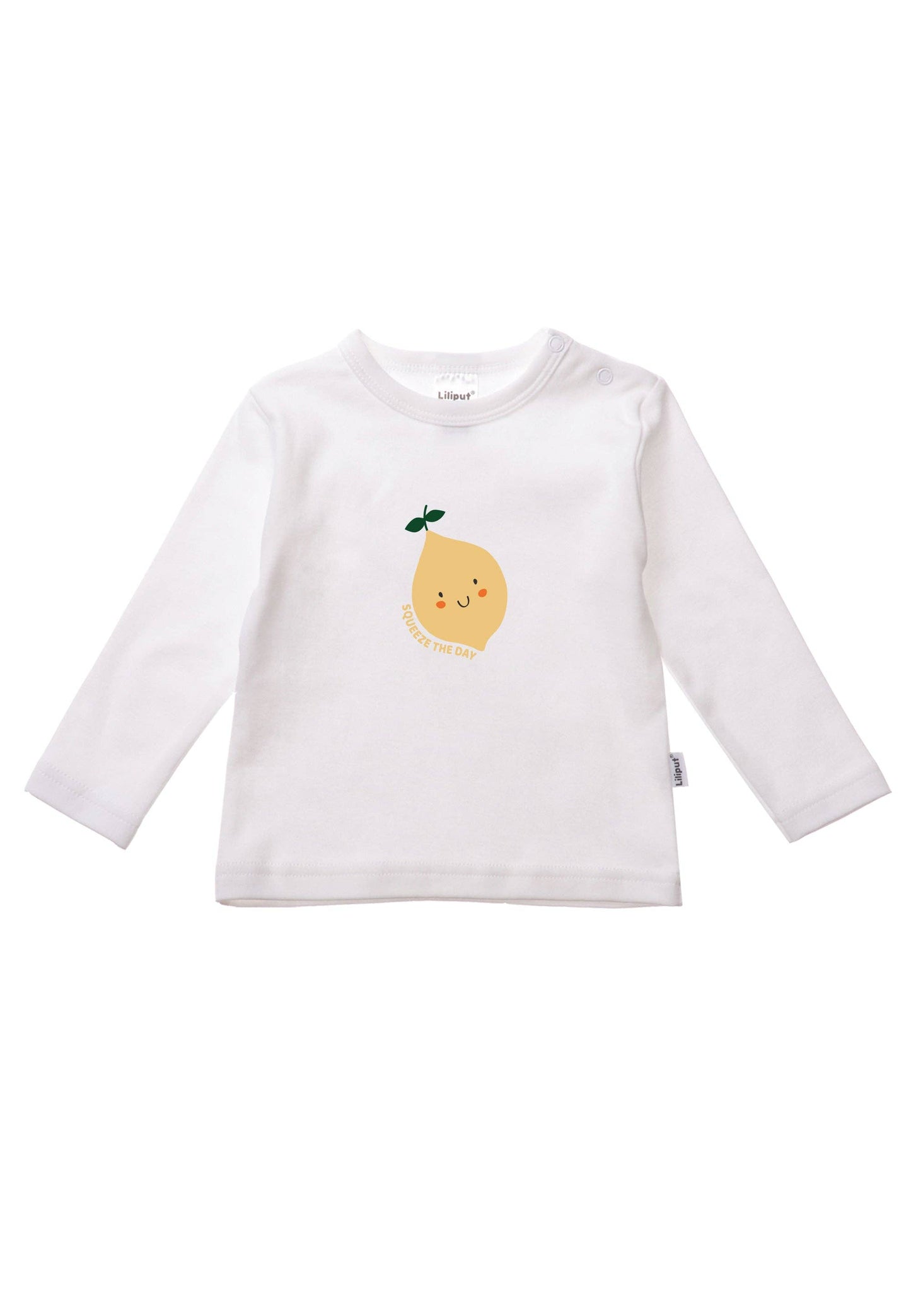 2er-Pack Langarmshirts "Zitrone"