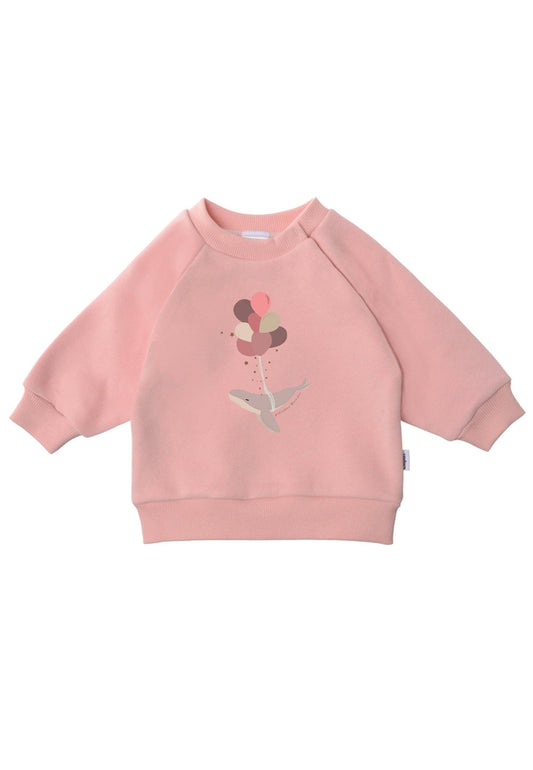Sweatshirt in dusty pink "Wal"