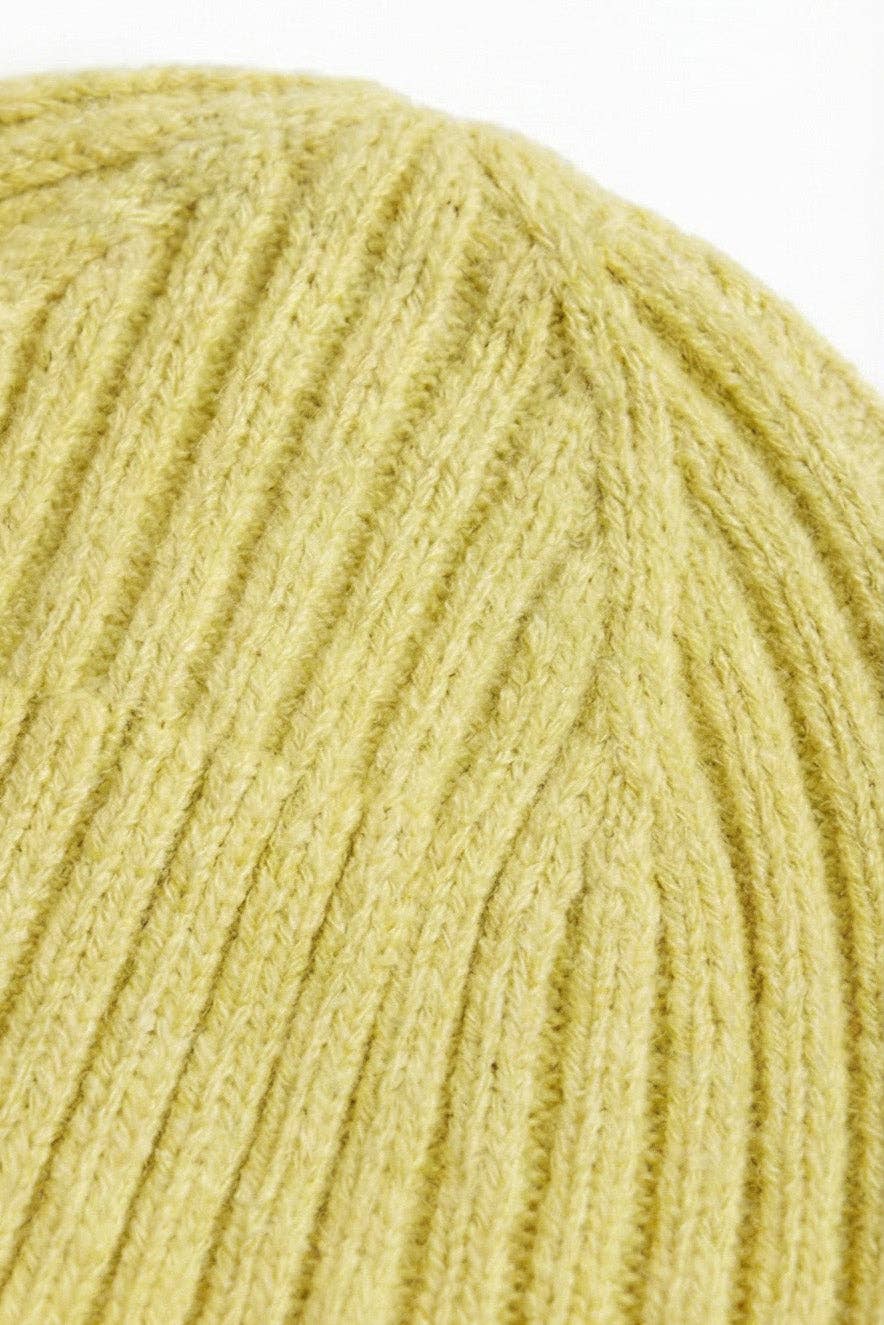 Merinowolle Gestrickte Babymütze