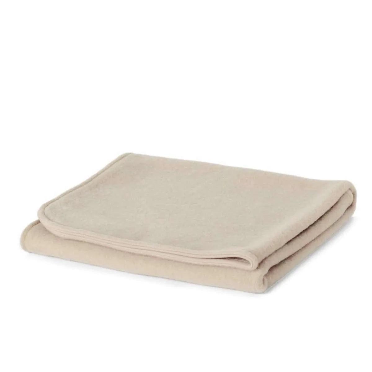 Wolldecke aus Merinowolle für Babybett